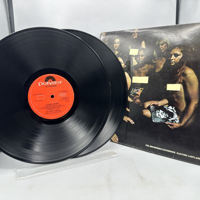 Polydor Records The Jimi Hendrix Experience Electric Ladyland 2-LP Vinyl Album (1973) 2657-012 - UK Release - Classic controversial cover