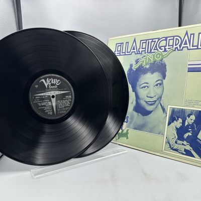 Verve Records Ella Fitzgerald Sings the Rodgers and Hart Songbook 2-LP Vinyl Album (1970) 2683 053 - UK Mono Pressing