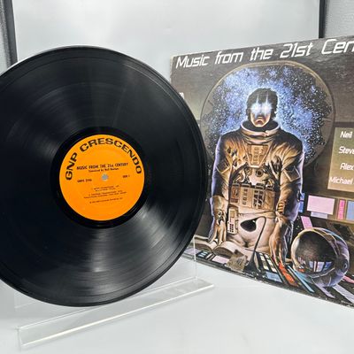 1983 GNP Crescendo Records Various Artists Music From The 21st Century Vinyl Album - GNPS 2146 (Orange Labels)