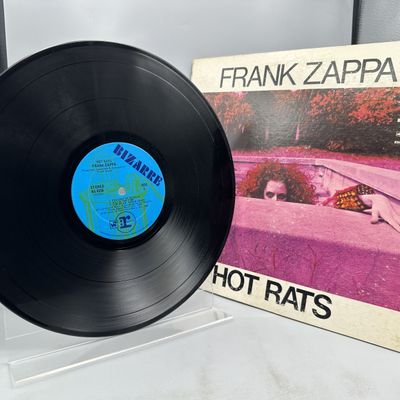 Bizarre Records Frank Zappa Hot Rats Vinyl Album LP (1969) RS 6356 - US Gatefold Pressing with Blue Bizarre Labels
