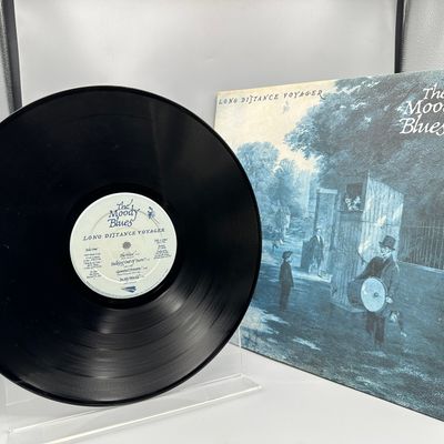 1981 Threshold The Moody Blues Long Distance Voyager Vinyl Album - TRU-1-2901