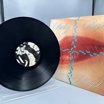 1988 Virgin Records Pretty Poison "Catch Me (I'm Falling)" Single Vinyl Record - 0-96752