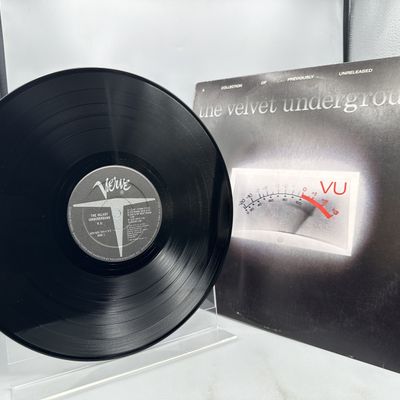 Verve Records The Velvet Underground VU Vinyl Album LP (1985) 422-823 721-1 Y-1 - Includes Original Printed Inner Sleeve with Liner Notes