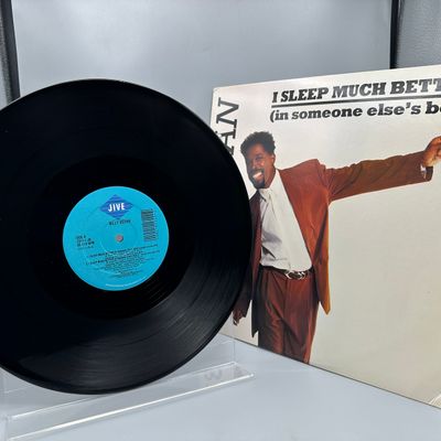 1989 Jive Records / RCA Records Billy Ocean "I Sleep Much Better (In Someone Else's Bed)" Single Vinyl Record - #1311-1-JD
