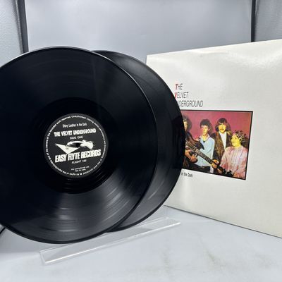 Easy Flyte Records The Velvet Underground Shiny Leather in the Dark 2-LP Vinyl Album FLIGHT 160 - Unofficial Release - Rare Live and...