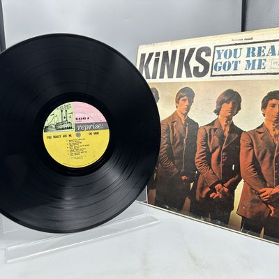 Reprise Records The Kinks You Really Got Me Vinyl Album LP (1964) R-6143 - Mono Pressing - Original Tricolor Steamboat Label