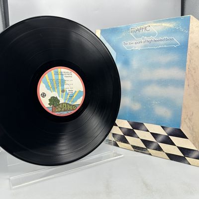 Island Records Traffic The Low Spark of High Heeled Boys Vinyl Album LP (1971) SW-9306 - Original die-cut clipped corner jacket
