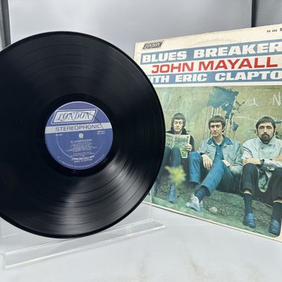 London Records John Mayall with Eric Clapton Blues Breakers Vinyl Album LP (1969) PS 492 - Keel Mfg. Corp. pressing