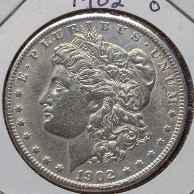 Sale Photo Thumbnail #408: 1902-O Morgan Silver Dollar, 90% Silver - 26.73g