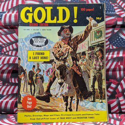 Sale Photo Thumbnail #181: Small, Joe Austell. GOLD! Vol. 2, No. 1, Annual 1970. Western Publications, Inc. Second Edition.
