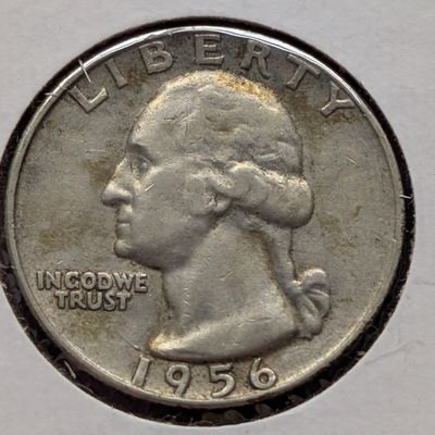 Sale Photo Thumbnail #131: 1956-D US Washington Quarter, 90% Silver