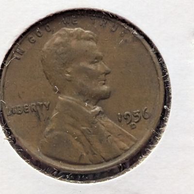 Sale Photo Thumbnail #252: 1956-D/D Lincoln Wheat Cent - FS 022.1 Repunched Mint Mark