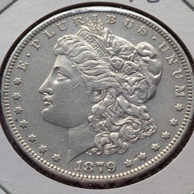 1879-O US Morgan Dollar, 90% Silver, 26.73g