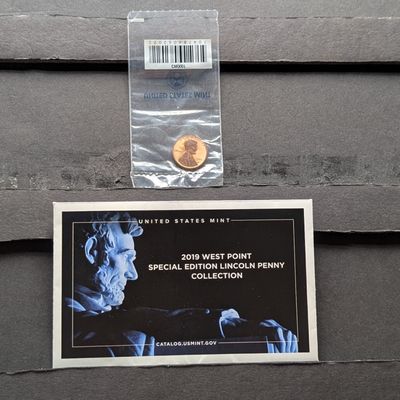 2019-W Special Edition West Point Lincoln Shield Cent in OGP