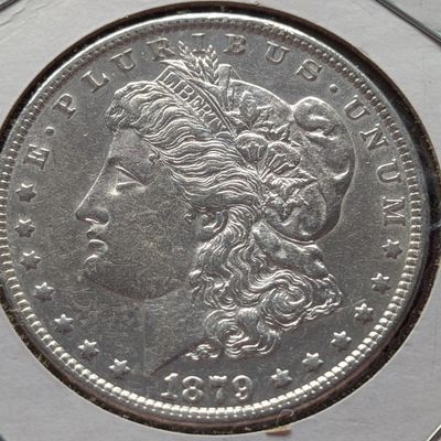 1879 Morgan Dollar, 90% Silver, 26.73g