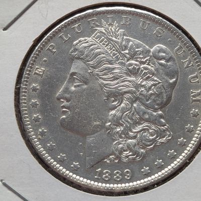 Sale Photo Thumbnail #435: 1889 US Morgan Dollar, 90% Silver - 26.73g