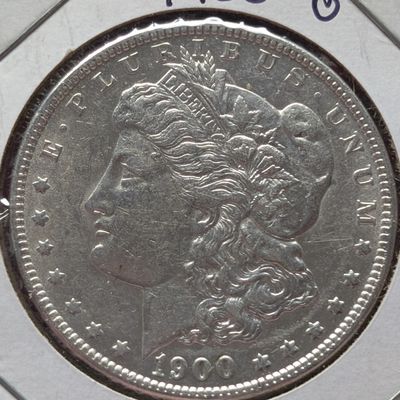 Sale Photo Thumbnail #417: 1900-O US Morgan Silver Dollar, 90% Silver - 26.73g