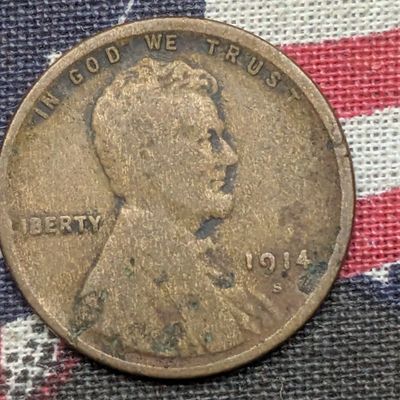 Sale Photo Thumbnail #144: 1914-S Lincoln Wheat Cent