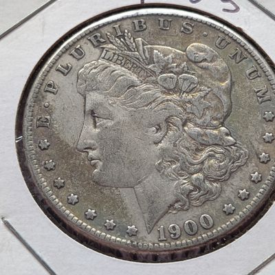 Sale Photo Thumbnail #291: 1900-S US Morgan Silver Dollar, 26.73g
