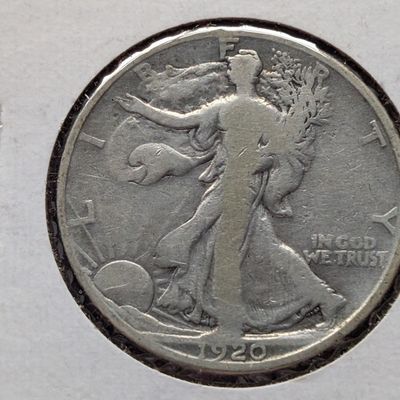 Sale Photo Thumbnail #310: 1920-S Walking Liberty Half Dollar, 90% Silver