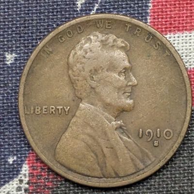 Sale Photo Thumbnail #234: 1910-S US Lincoln Wheat Cent