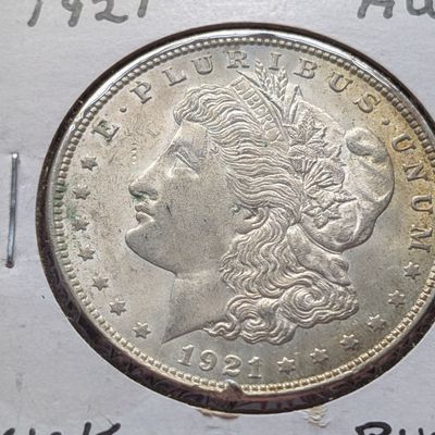 1921 Morgan Dollar, 90% Silver - 26.73g