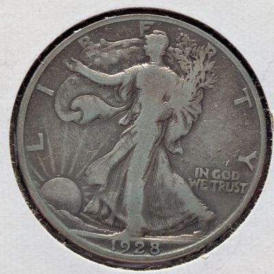 Sale Photo Thumbnail #337: 1928-S US Walking Liberty Half Dollar, 90% Silver