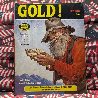 Sale Photo Thumbnail #172: Western Publications. GOLD! Vol. 1, No. 1, Annual 1969. First Edition.