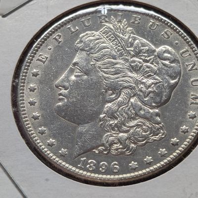 Sale Photo Thumbnail #246: 1896 Morgan Silver Dollar, 26.73g