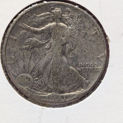 1941-P Walking Liberty Half Dollar, 90% Silver