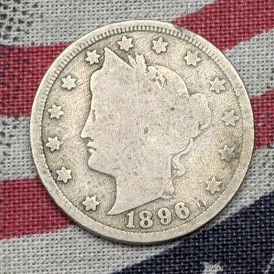 Sale Photo Thumbnail #287: 1896 Liberty Head "V" Nickel