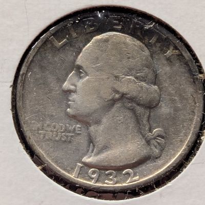 Sale Photo Thumbnail #339: 1932-S Washington Quarter Dollar, 90% Silver