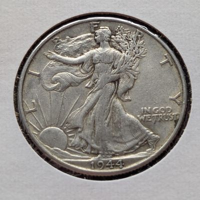 Sale Photo Thumbnail #103: 1944-P US Walking Liberty Half Dollar, 90% Silver