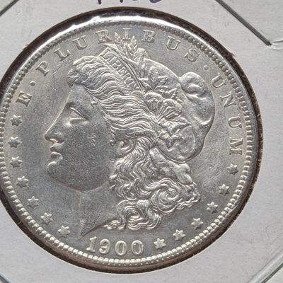 Sale Photo Thumbnail #273: 1900 US Morgan Silver Dollar, .900 Fine Silver, 26.73g