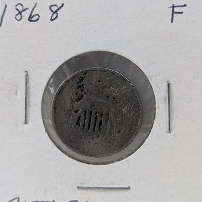 1868 US Shield Nickel