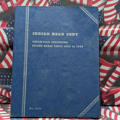 Sale Photo Thumbnail #289: (27) US Indian Head Cents in partial Whitman Folder #9003 - Years 1880-1909 present, missing 1877 and 1909-S key dates