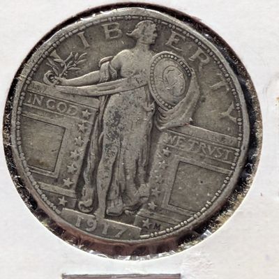 Sale Photo Thumbnail #437: 1917-P Standing Liberty Quarter, 90% Silver