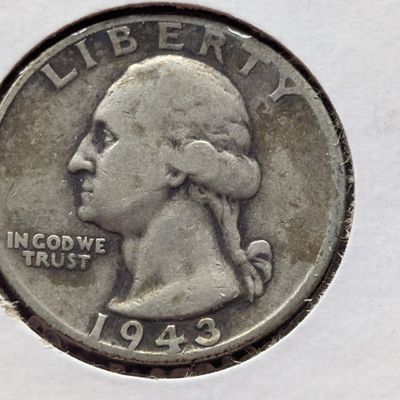 Sale Photo Thumbnail #249: 1943-S Washington Quarter, 90% Silver