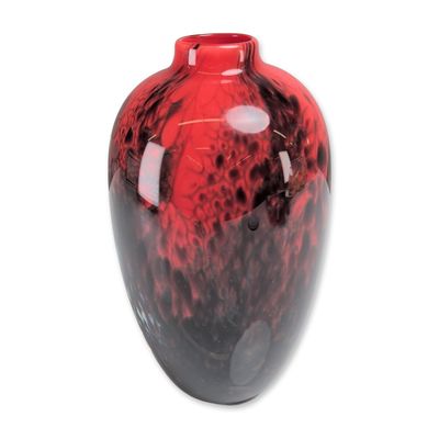 Hugh Jenkins and Stephanie Ross Big Island Hawaii Glass Vase