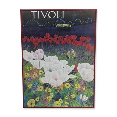 Naja Salto (Danish, 1945-2016), Offset Lithograph Exhibition Poster for Tivoli Gardens, 1991