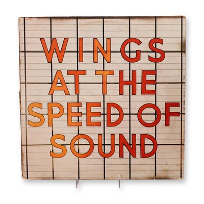 Paul McCartney & Wings Vintage Vinyl  At the Speed of Sound