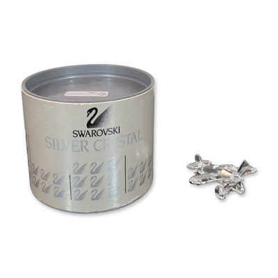 Swarovski Silver Crystal Airplane Figurine
