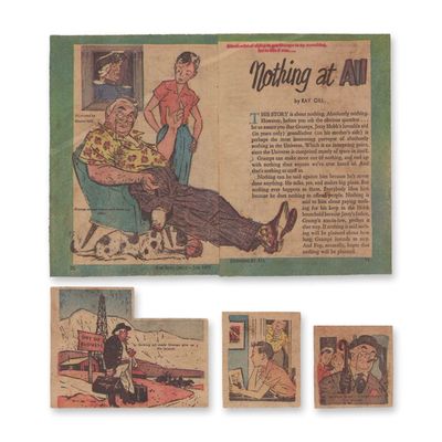 2pc Wayne Hall American 1905-1969 Original Drawing and Illustration