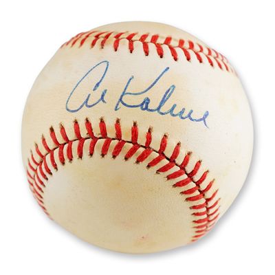 Al Kaline Signed Rawlings Official American League Baseball PSA Authenticated