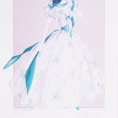 Walter Plunkett, Elizabeth, Offset Lithograph, 398/1000