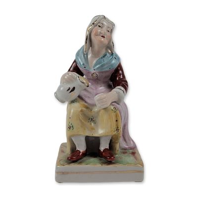 William Kent Staffordshire Pottery Nell the Cobbler's Wife Figurine