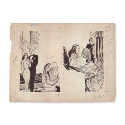 2 Wayne Hall Illustrations for Someday You'll Care