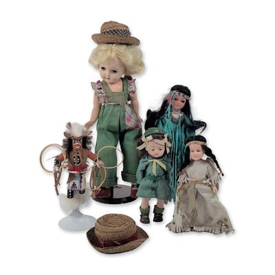 6pc Madame Alexander and Cultural Doll Collection