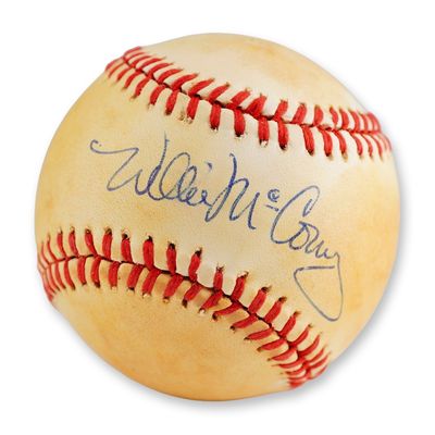 Willie McCovey Autographed Rawlings Official National League Baseball, PSA/DNA Authenticated
