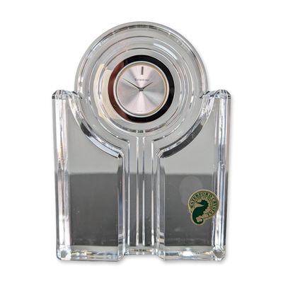 Waterford Keyport Lead Crystal Desk Clock